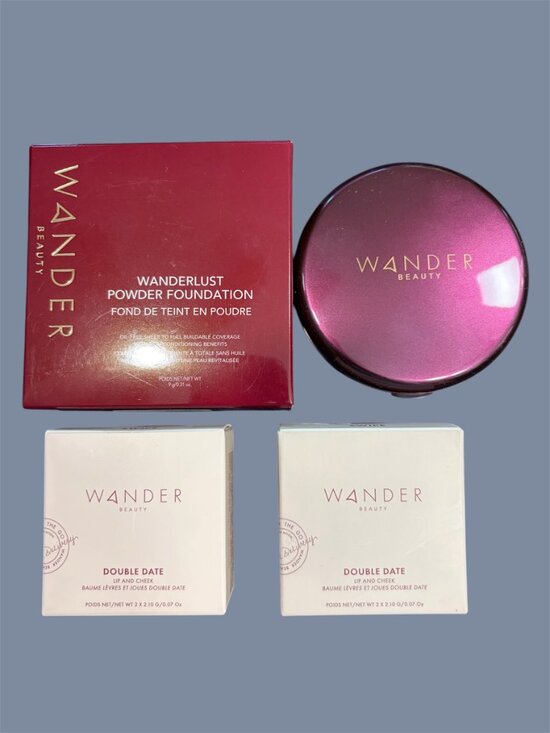 Wanderlust Other - WANDER BEAUTY FOUNDATION AND 2 LIP CHEEK COLORS